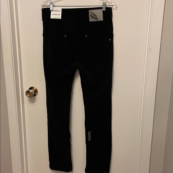 Nwt’s Women’s Nakita Black Corduroy Pants Size 27” x 34” - Picture 4 of 11